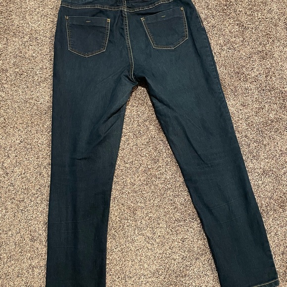 Dark denim jeggings - Picture 3 of 3